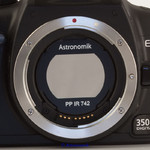 Astronomik IR ProPlanet 742 bandpass filter, EOS clip filter