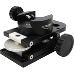 The guide scope mounting can be adjusted laterally and vertically, letting you easily locate a suitable guide star.