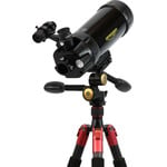 Nutzen Sie das Omegon MC90 Maksutov als Teleskop oder auch als Spektiv auf einem Fotostativ. 