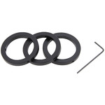 Omegon 1.25'' parfocal clamping rings (set of 3)