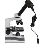 Ahora podrá transformar su microscopio en un laboratorio digital con ayuda de su cámara.