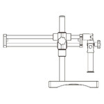Motic Gr. Horizontalarm-Stativ, Säule Ø 32mm, m. Grundplatte
