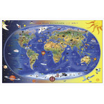 Stiefel Kinderkarte Kinderweltkarte  Max und Maxi entdecken die Welt