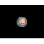 The planet Mars, taken using an Omegon Pro LRGB filter set
