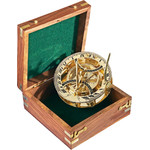 K+R Nostalgiekompass PANAMA mit Sonnenuhr