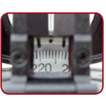 Detailaufnahme Prismeneinblick