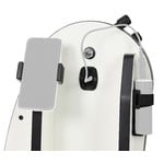 The smartphone sits in a swivelling holder, so you always have the display in view (smartphone, app and tube not included)