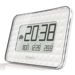Oregon Scientific GLAZE JUMBO-Funkwanduhr JW 208 White