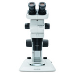 Olympus Microscopio stereo zoom Mikroskop SZX7, bino, 0.8x-5.6x mit Ring-und Durchlicht
