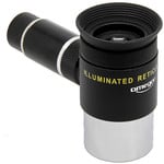 Omegon Illuminated crosshair eyepiece, Kellner 12mm