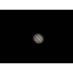 Jupiter, aufgenommen mit der Telemikro-Kamera und einem 150mm Teleskop bei 2740mm effektiver Brennweite.