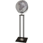 Globe sur pied emform Worldtrophy Silver 43cm