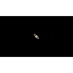 Saturne, prise avec l'Omegon ADC, auteur de l'image : Cesar Pinheiro