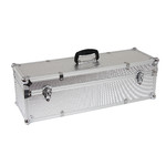 You can keep your optics safe and dust-free in the transport case