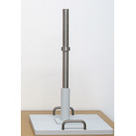 Pulch+Lorenz Base industriel Peana de mesa flexible, pesada con mástil