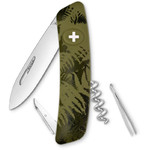SWIZA Knives C01 Swiss Army Knife, SILVA Camo Fern khaki