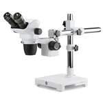 Euromex Zoom-Stereomikroskop NexiusZoom EVO, NZ.1702-U, 6,5x to 55x, überhängendes 1-Armstativ, o. Beleuchtung, bino