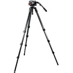 Manfrotto 504HD, 536K tripod with video head and levelling bowl