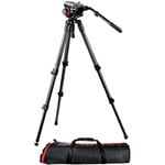 Manfrotto 504HD, 535K tripod with video head and levelling bowl