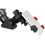 The adapter lets you position your smartphone precisely over the eyepiece.