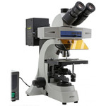 Optika Microscopio Mikroskop B-510FL-EUIV, trino, FL-HBO, B&G Filter, W-PLAN, IOS, 40x-400x, EU, IVD