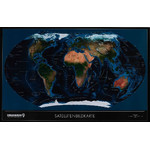 Columbus Weltkarte Satellit OID kompatibel (mittel)