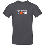 T-Shirt Mars Opposition 2018 - Size 3XL grey