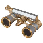 Levenhuk Binóculos de ópera Broadway 3x25 silver (lorgnette with LED light)