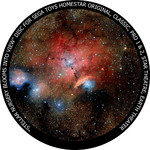 Redmark Dia für das Sega Homestar Planetarium Sternentstehung