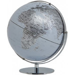 emform Globo em relêvo Kosmos White Relief 42cm