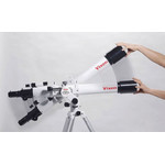 The resistance of the slip clutch is adjustable and so can be adapted to optics of different weights.