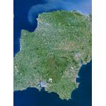 Planet Observer Regional-Karte Region Devon