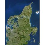 Planet Observer Regional-Karte Region Mittel -und Nordjütland