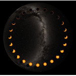 astrial Dia für das Sega Homestar Planetarium Ringförmige Sonnenfinsternis