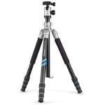 Cullmann Aluminium-Dreibeinstativ Mundo 525M silber