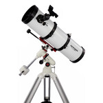 Alles voor uw eerste avontuur: complete telescoop met optiek, montering, driepootstatief en oculairs