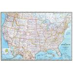 National Geographic Landkarte USA Karte politisch - Riesenformat