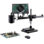 Optika Mikroskop IS-02, zoom opt. 1x-14x, camera 2MP, 11.5inch screen