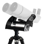 Montura de horquilla de primera calidad para binoculares grandes y pesados de hasta 290 mm de anchura