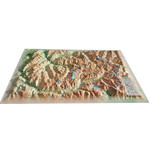3Dmap 3D Karte La Vanoise