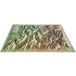 3Dmap 3D Karte La Savoie