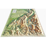 3Dmap 3D Karte Vercors-Chartreuse