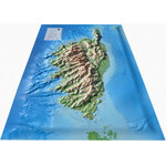 3Dmap 3D Karte La Corse