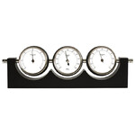 Fischer Tisch-Wetterstation schwarz