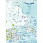 National Geographic Carta regionale del Canada atlantico