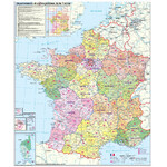 Stiefel Carte des codes postaux de la France (français)