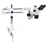 Euromex Microscopio stereo zoom NZ.1903-BC, 6.7-45x, Doppelarm, Tischklemme, trino