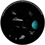 Omegon Wkładka do planetarium domowego Star Theater Pro z motywem Gwiezdnych Wojen