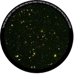 Omegon Wkładka do planetarium domowego Star Theater Pro z obrazem Ultra Deep Field