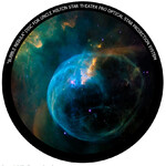 Omegon Dia für das Star Theater Pro mit Motiv Blasennebel